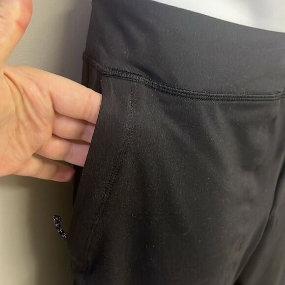 Patagonia Black Pull-On Elastic Waist Joggers with Drawstrings and Pockets- Med - Picture 6 of 13